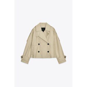 ZARA SHORT WATER-REPELLENT TRENCH ZW COLLECTION